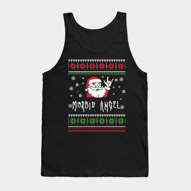 morbid angel santa metal Tank Top by mantaplaaa